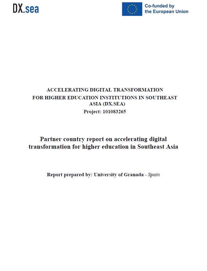 Partner country report on accelerating digital transformation for higher education in Southeast Asia