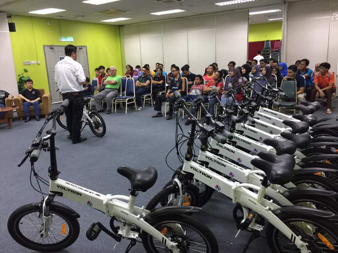 Usage And Maintenance For Electric Bicycle Workshop By Voltron Malaysia