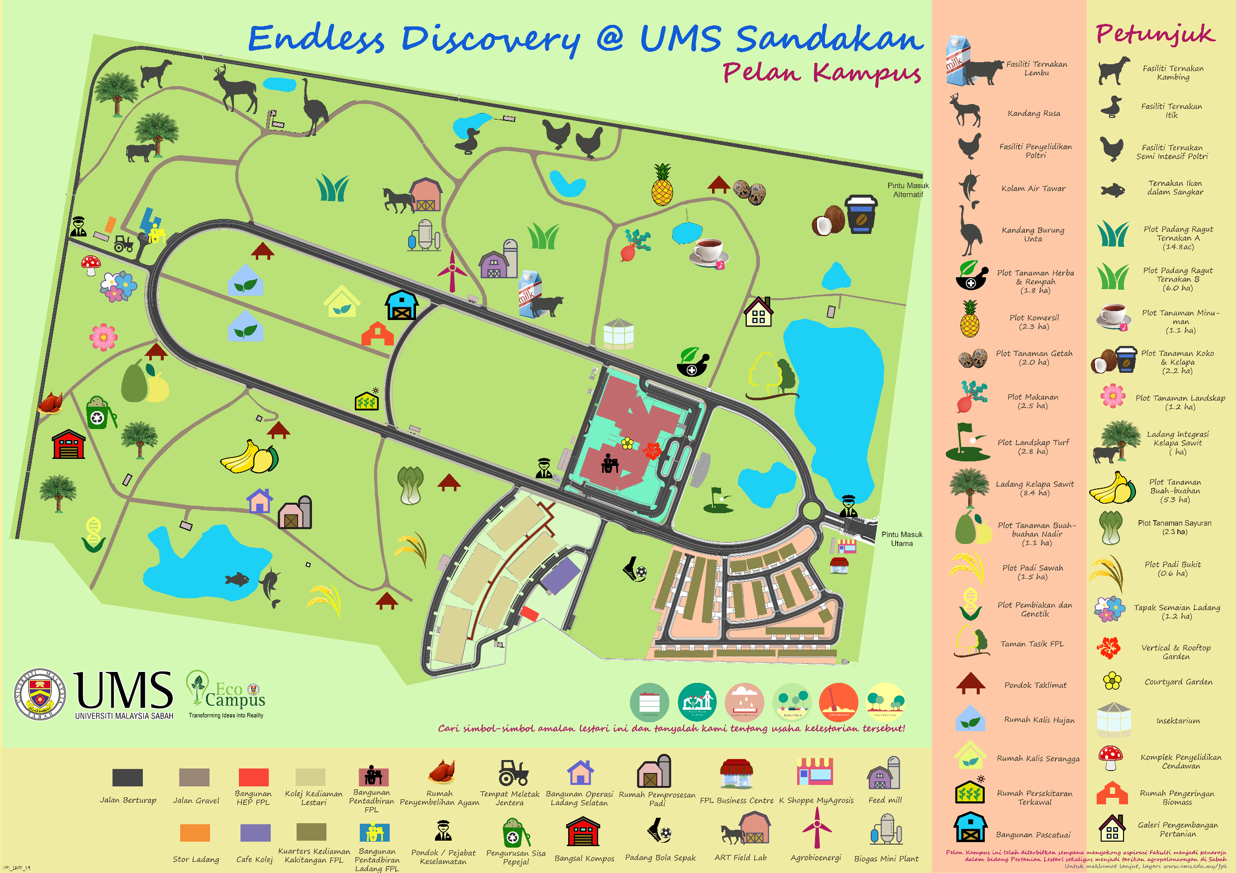 Campus Map - Fakulti Pertanian Lestari