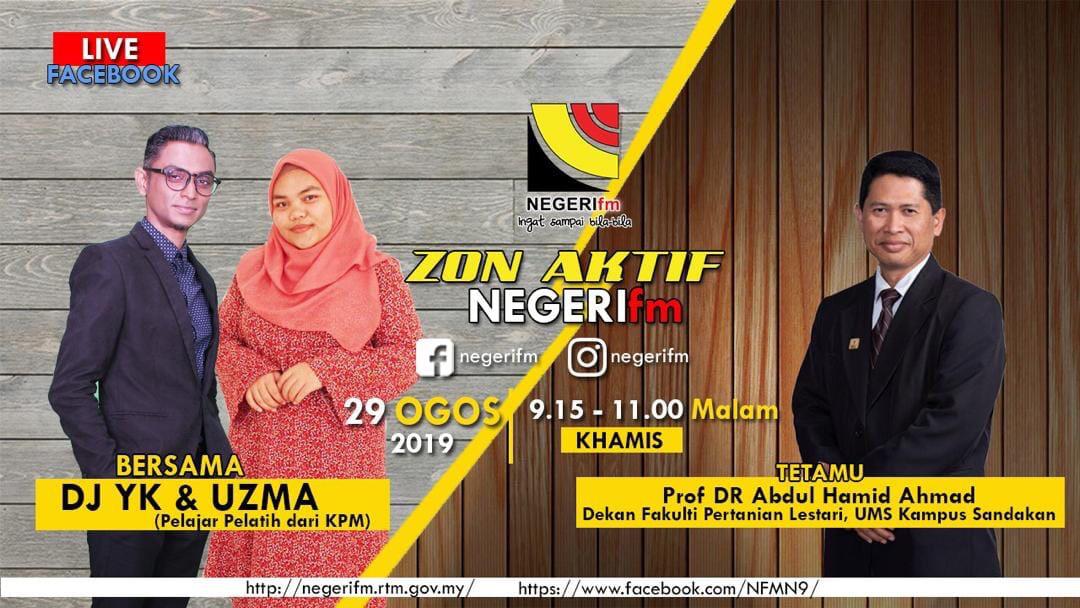 Live Chit Chat With Dean Of Fsa At Negeri Fm Fakulti Pertanian Lestari