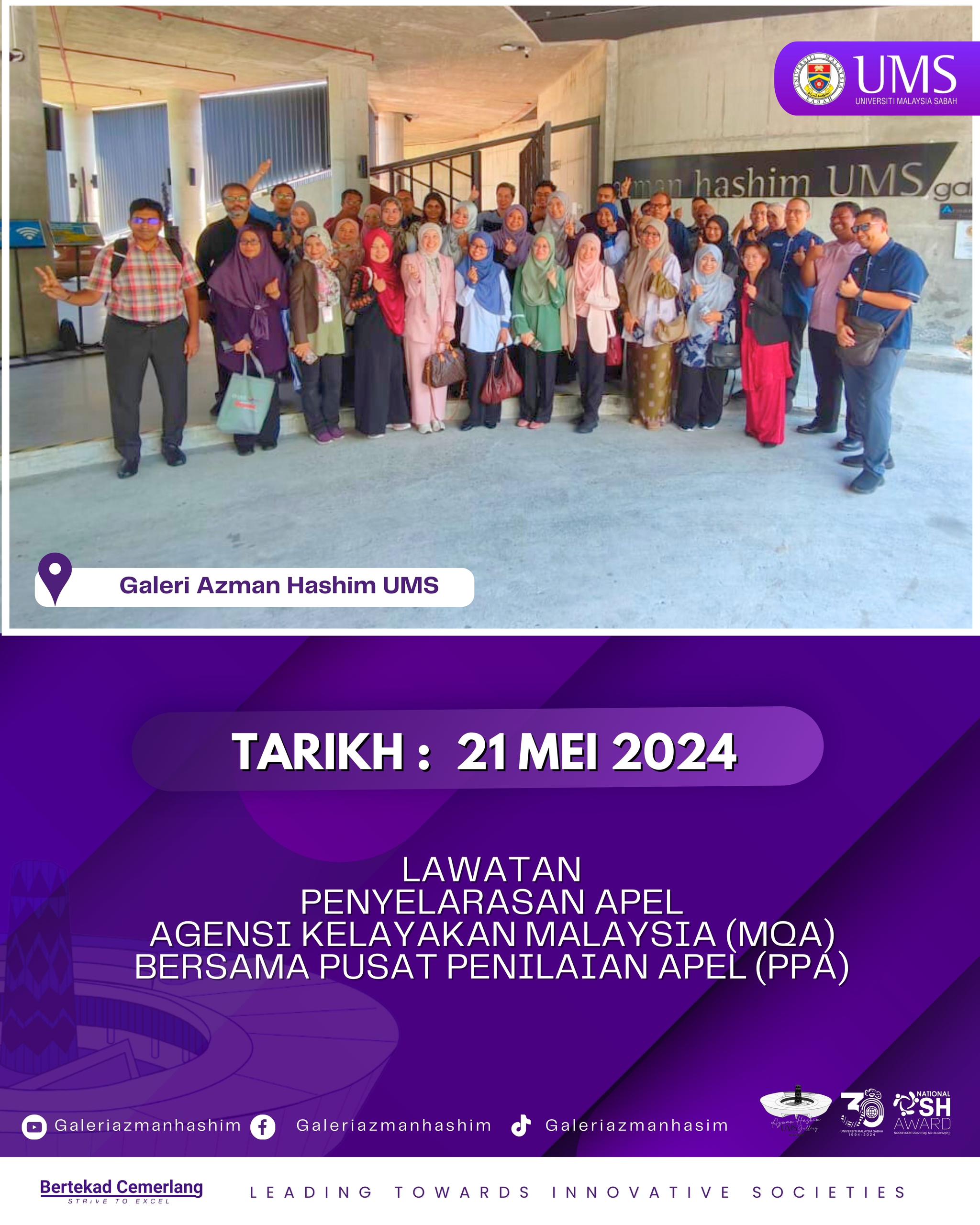 LAWATAN MQA BERSAMA APEL