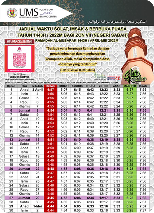 Jadual Berbuka Puasa