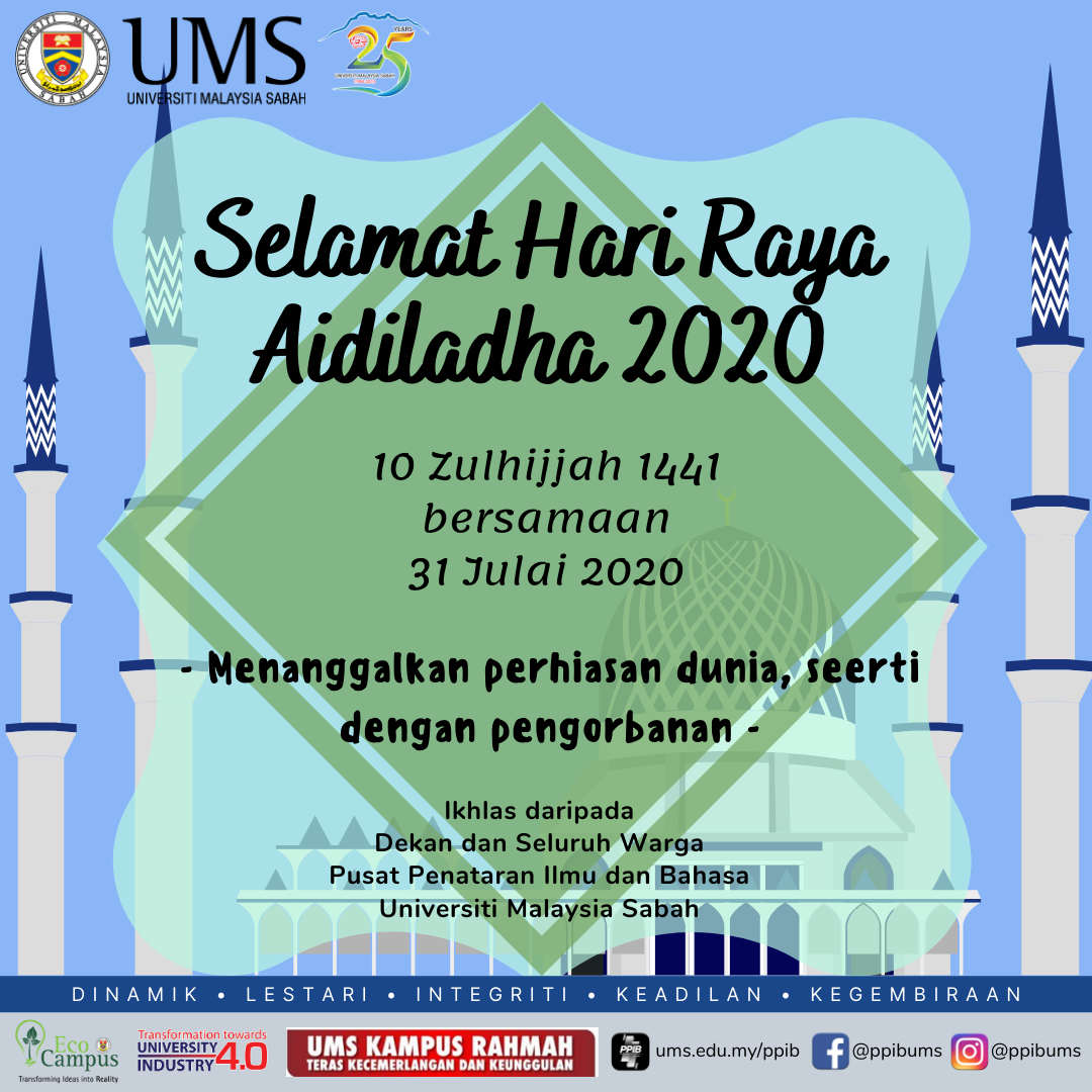 Selamat hari raya aidil adha 2021