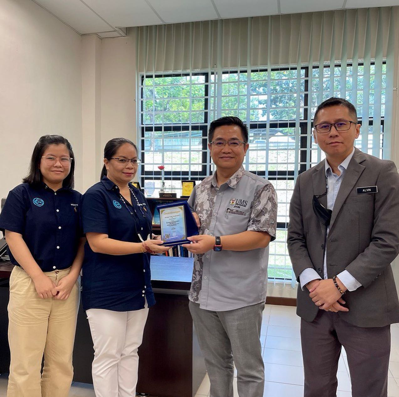 TERRA TECH BORNEO PAID A COURTESY VISIT TO UMS