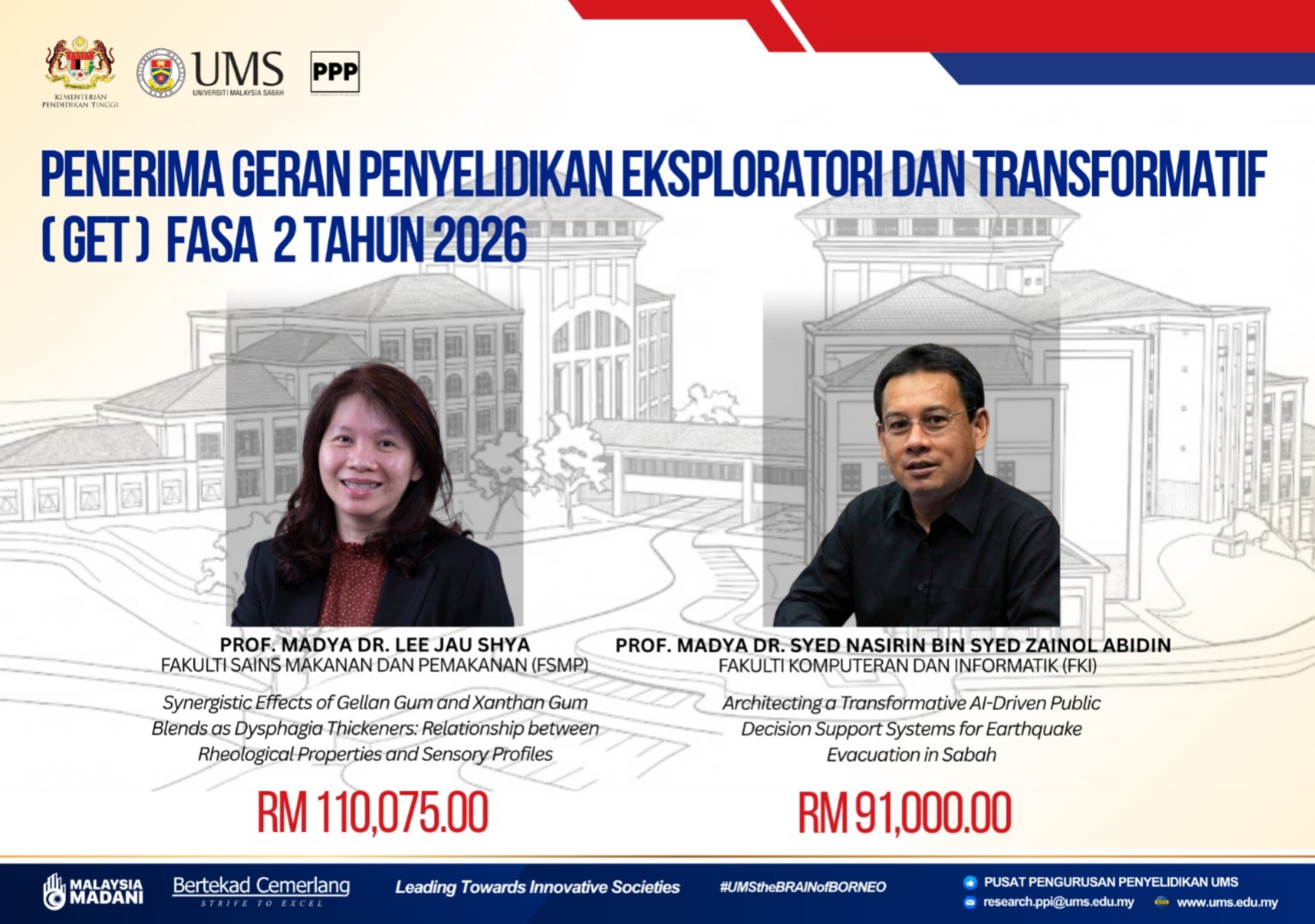 Poster Tahniah penerima geran GET