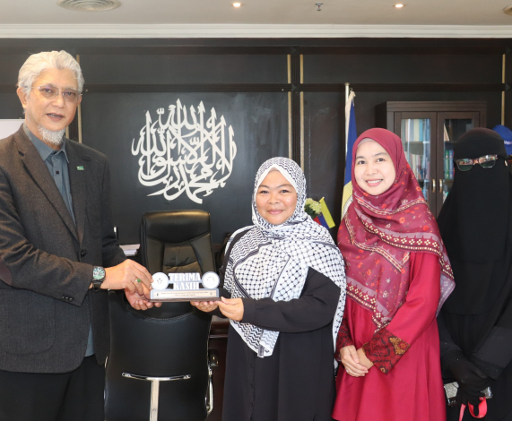 Profesor Dr. Shamsul Bahari terima kunjungan Kelab Memanah Tradisional Sumayyah