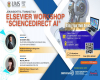 Jemputan Menghadiri Bengkel Elsevier "Sciencedirect AI"