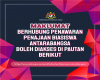 Hebahan Maklumat Berhubung Penawaran Penajaan Biasiswa Antarabangsa