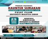 Program Jerayawara Kaunter Semakan Potongan Zakat Berjadual (PZB) Pusat Islam UMS Sempena Simposium Integriti dan Hikmah