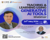 Webinar: Teaching & Learning Using Generative AI Tools