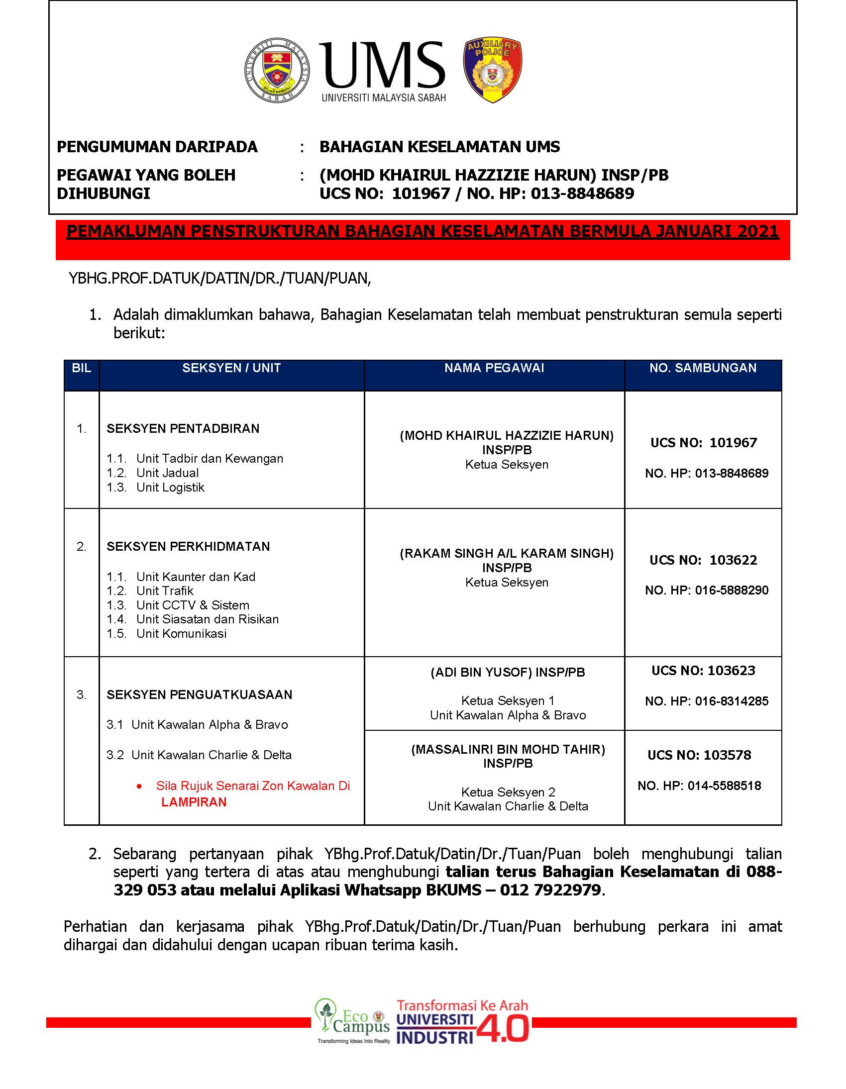 HEBAHAN PENSTRUKTURAN BKUMS TAHUN 2021 FINAL Page 1