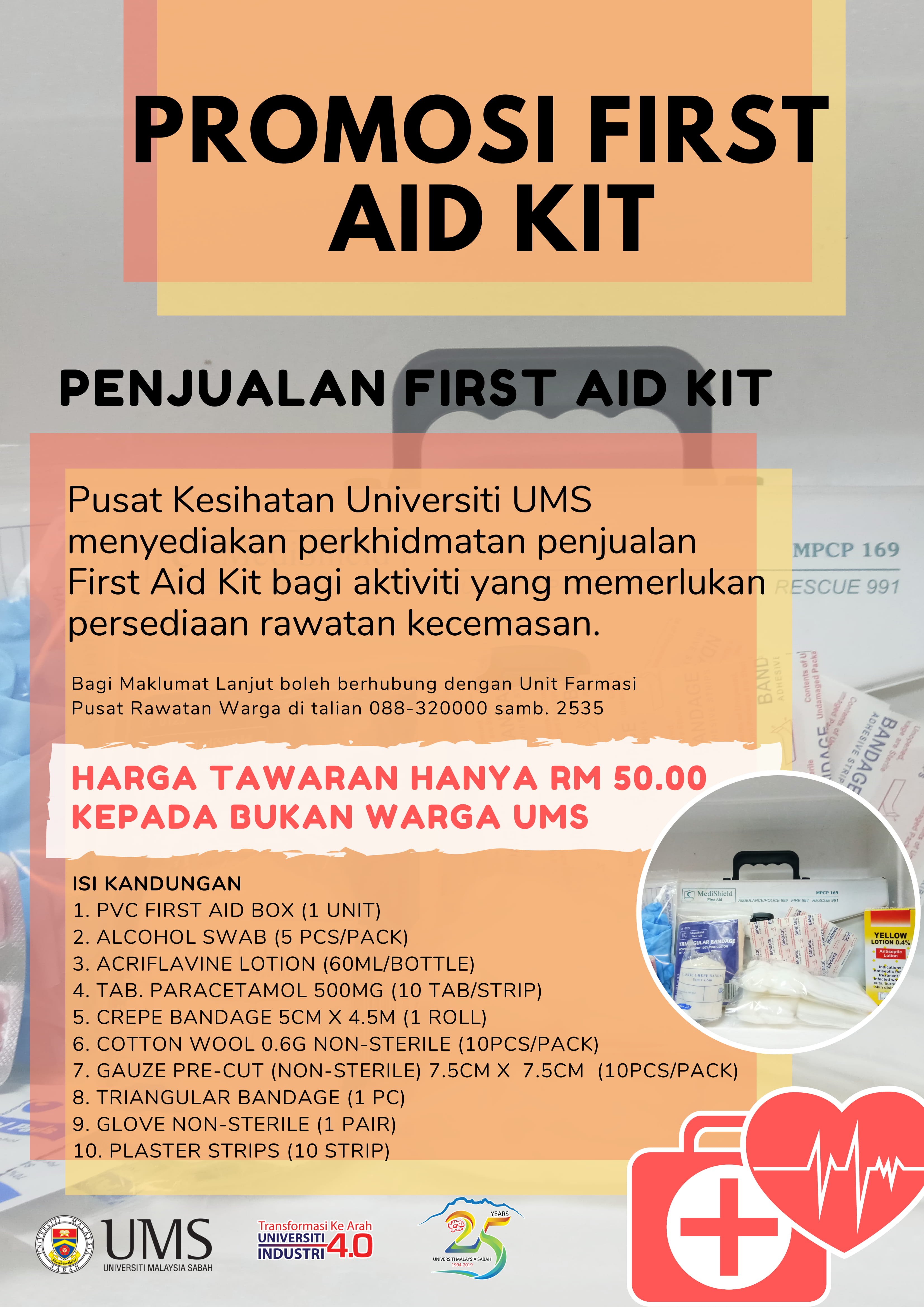 - PROMOSI FIRST AID KIT