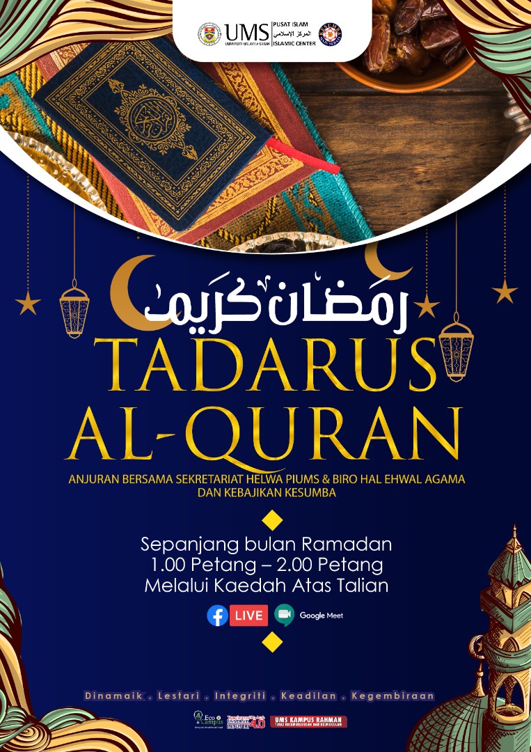 Ihya ramadhan ucapan teks Majlis Makan