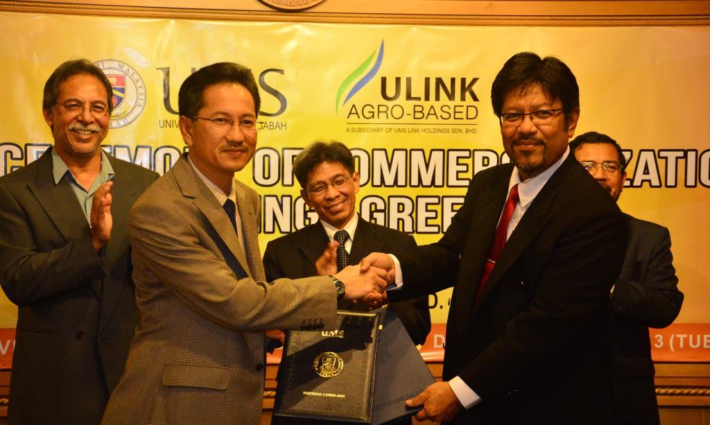 UMS - UMS dan ULink Agro-Based Sdn. Bhd Menandatangani 