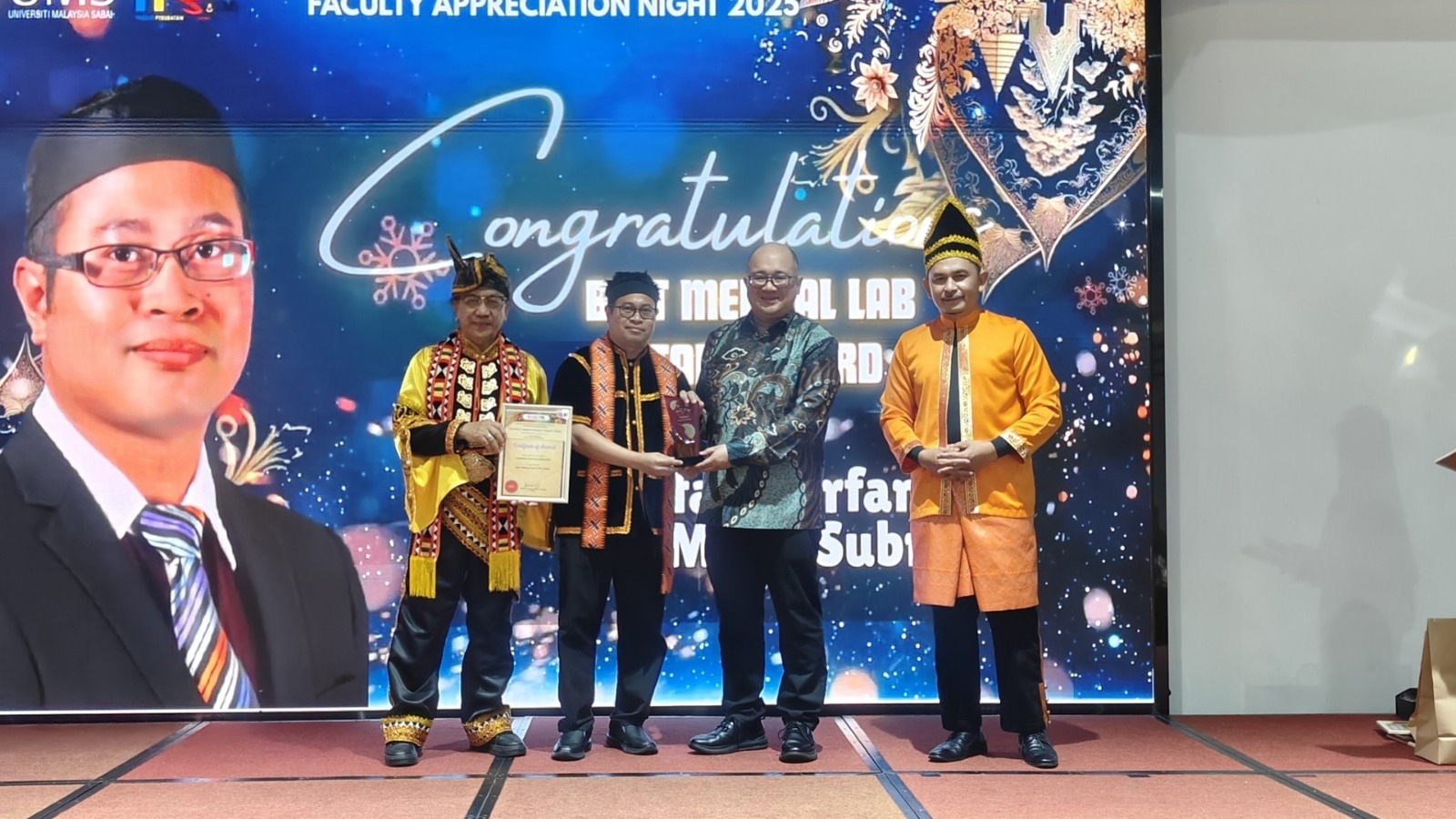FPSK UMS Anjur Majlis Apresiasi Fakulti 2025, Iktiraf 23 Penerima Anugerah