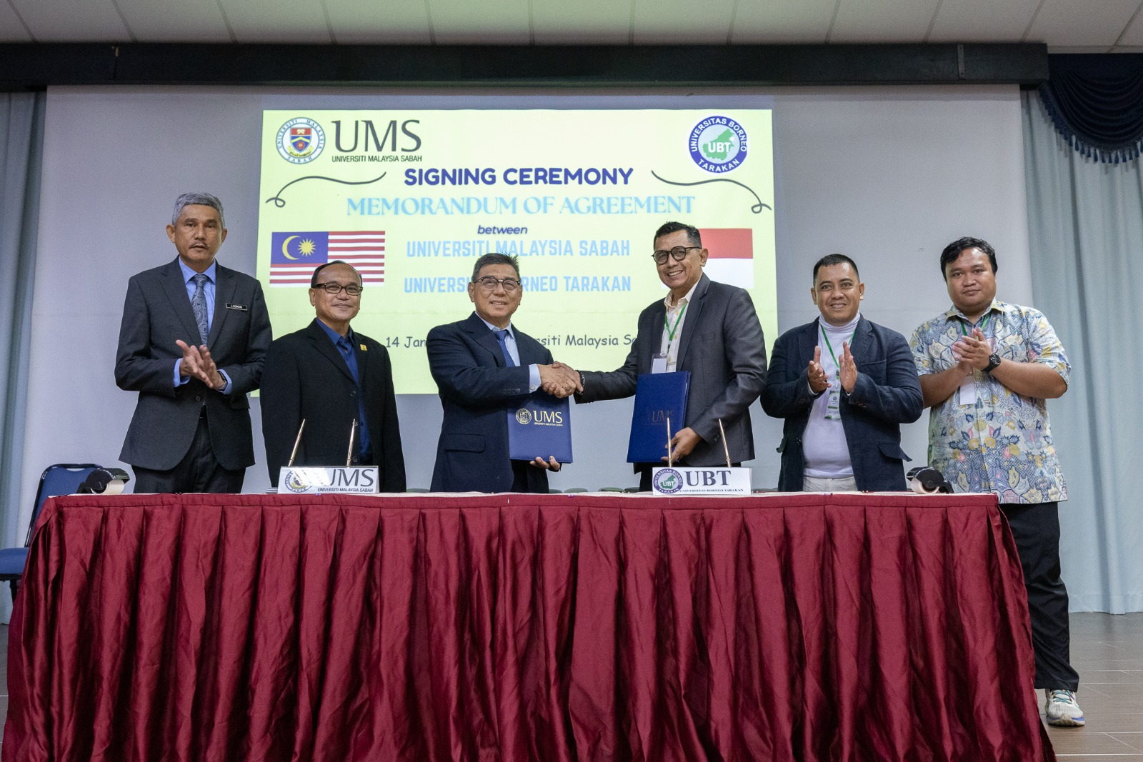 UMS, Universitas Borneo Tarakan Meterai MoA Perkukuh Kerjasama Rentas Sempadan Sabah–Kalimantan