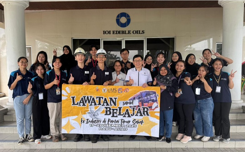 Lawatan Sambil Belajar Perkukuh Pendedahan Industri Pelajar Kelab Teknologi Makanan FSMP UMS